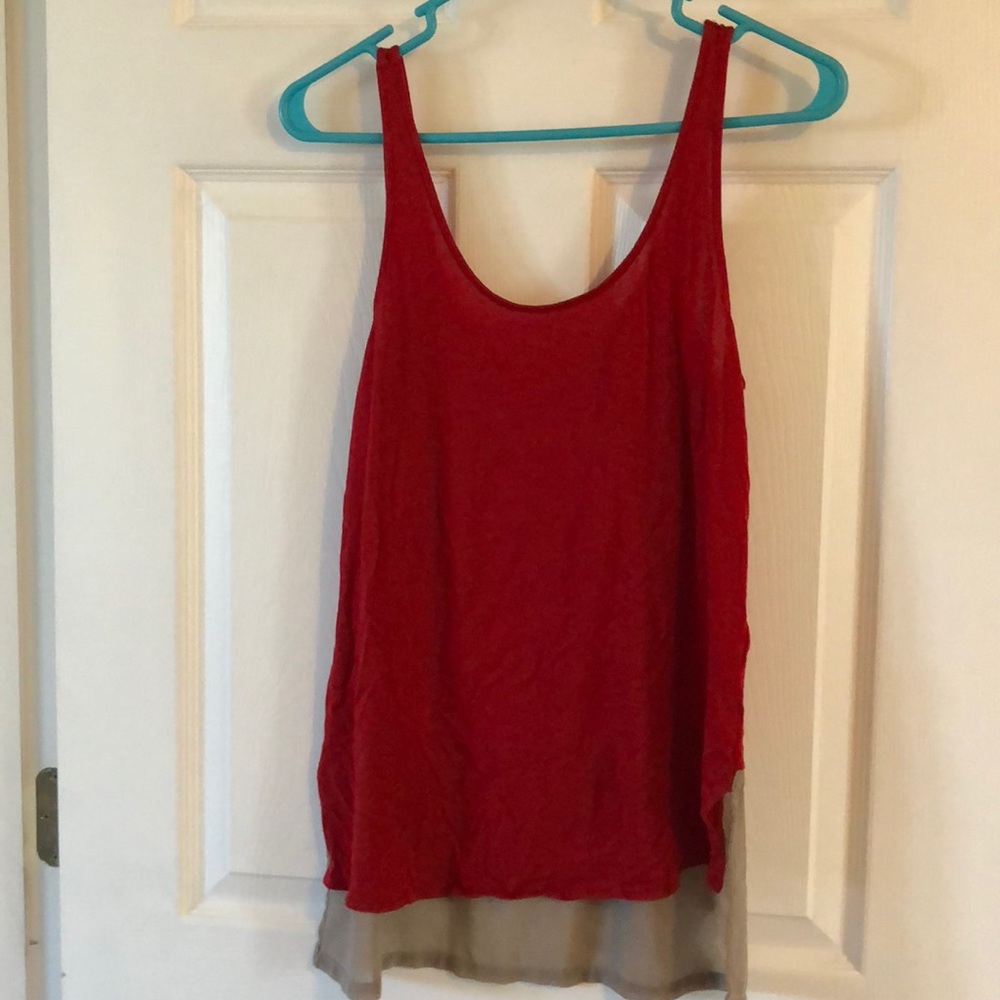 Red tank